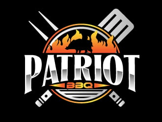 Patriot BBQ  logo design by AamirKhan