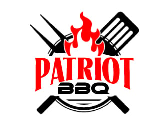 Patriot BBQ  logo design by AamirKhan