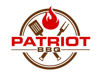 Patriot BBQ  logo design by AamirKhan