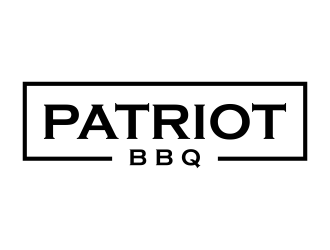 Patriot BBQ  logo design by p0peye