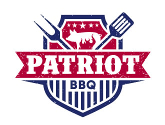 Patriot BBQ  logo design by dasigns