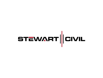 Stewart Civil logo design by ammad