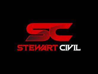 Stewart Civil logo design by aryamaity