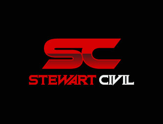 Stewart Civil logo design by aryamaity