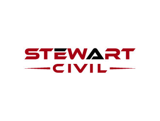 Stewart Civil logo design by aryamaity