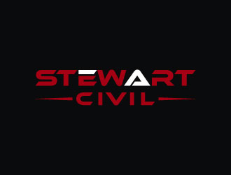 Stewart Civil logo design by aryamaity