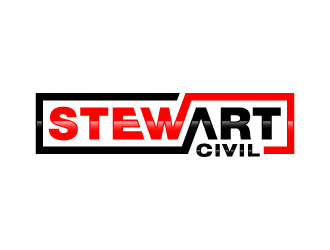 Stewart Civil logo design by pambudi