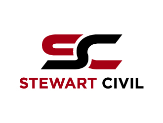 Stewart Civil logo design by cybil