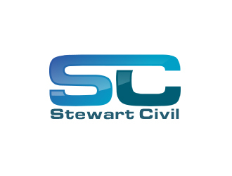 Stewart Civil logo design by AamirKhan