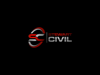 Stewart Civil logo design by Msinur