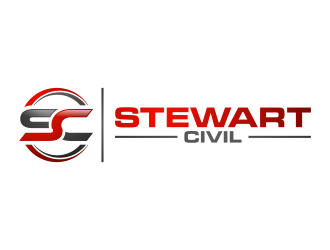 Stewart Civil logo design by javaz