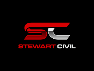 Stewart Civil logo design by Avro