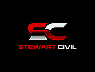 Stewart Civil logo design by Avro