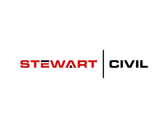 Stewart Civil logo design by GassPoll