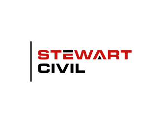 Stewart Civil logo design by GassPoll