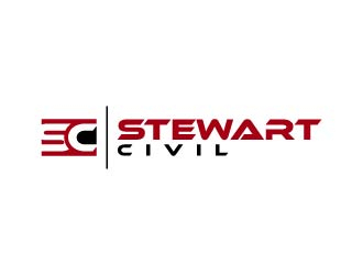 Stewart Civil logo design by maserik