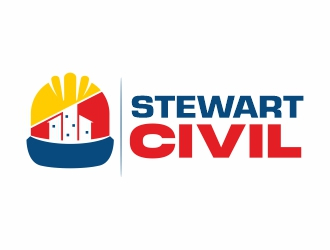 Stewart Civil logo design by adwebicon