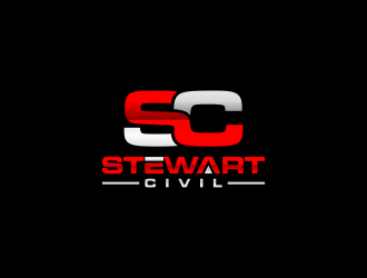 Stewart Civil logo design by RIANW