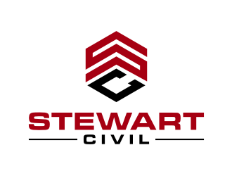 Stewart Civil logo design by puthreeone