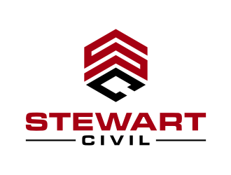 Stewart Civil logo design by puthreeone