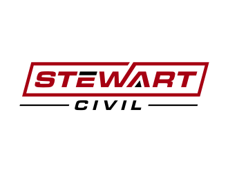 Stewart Civil logo design by puthreeone