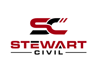 Stewart Civil logo design by puthreeone