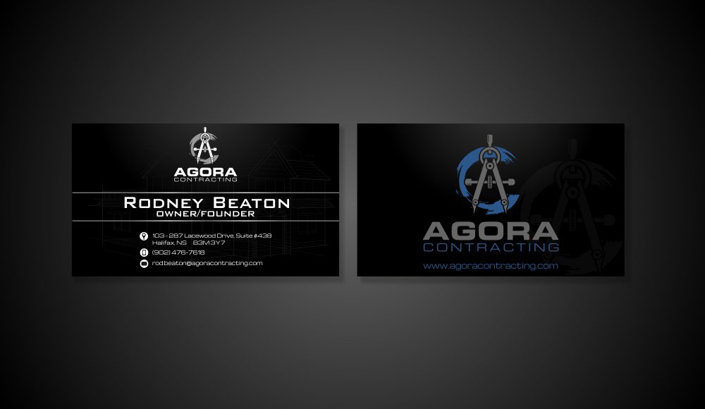 Agora Contracting logo design by Dhieko