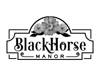 BlackHorse Manor logo design by Ultimatum