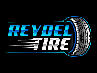 Reydel Tire logo design by LucidSketch