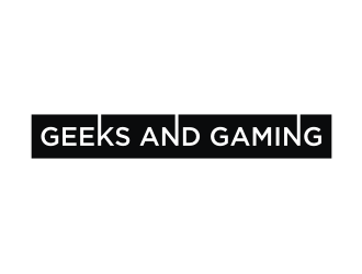 Geeks and Gaming logo design by clayjensen