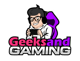 Geeks and Gaming logo design by AamirKhan