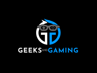 Geeks and Gaming logo design by SOLARFLARE