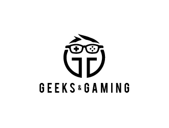 Geeks and Gaming logo design by SOLARFLARE