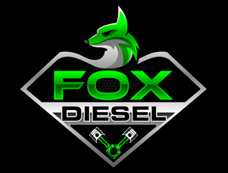 Fox Diesel logo design by DreamLogoDesign