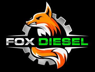 Fox Diesel logo design by Suvendu