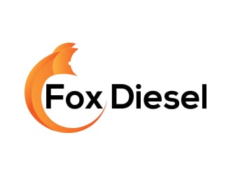 Fox Diesel logo design by daanDesign