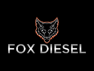 Fox Diesel logo design by MUNAROH