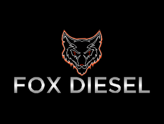 Fox Diesel logo design by MUNAROH