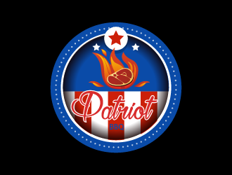 Patriot BBQ  logo design by czars