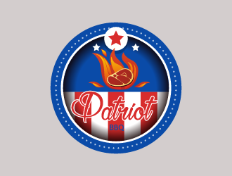 Patriot BBQ  logo design by czars