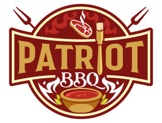 Patriot BBQ  logo design by dasigns