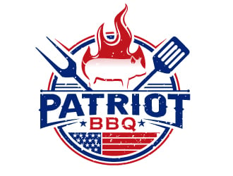 Patriot BBQ  logo design by dasigns