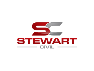 Stewart Civil logo design by muda_belia