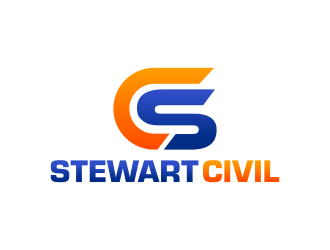 Stewart Civil logo design by ingepro