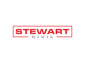 Stewart Civil logo design by andayani*