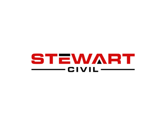 Stewart Civil logo design by alby