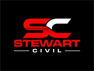 Stewart Civil logo design by josephira