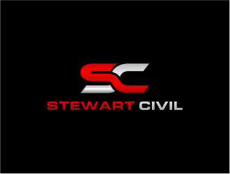 Stewart Civil logo design by wisang_geni