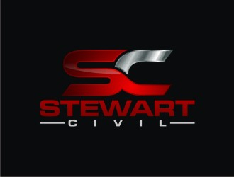 Stewart Civil logo design by josephira