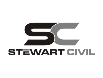 Stewart Civil logo design by Franky.